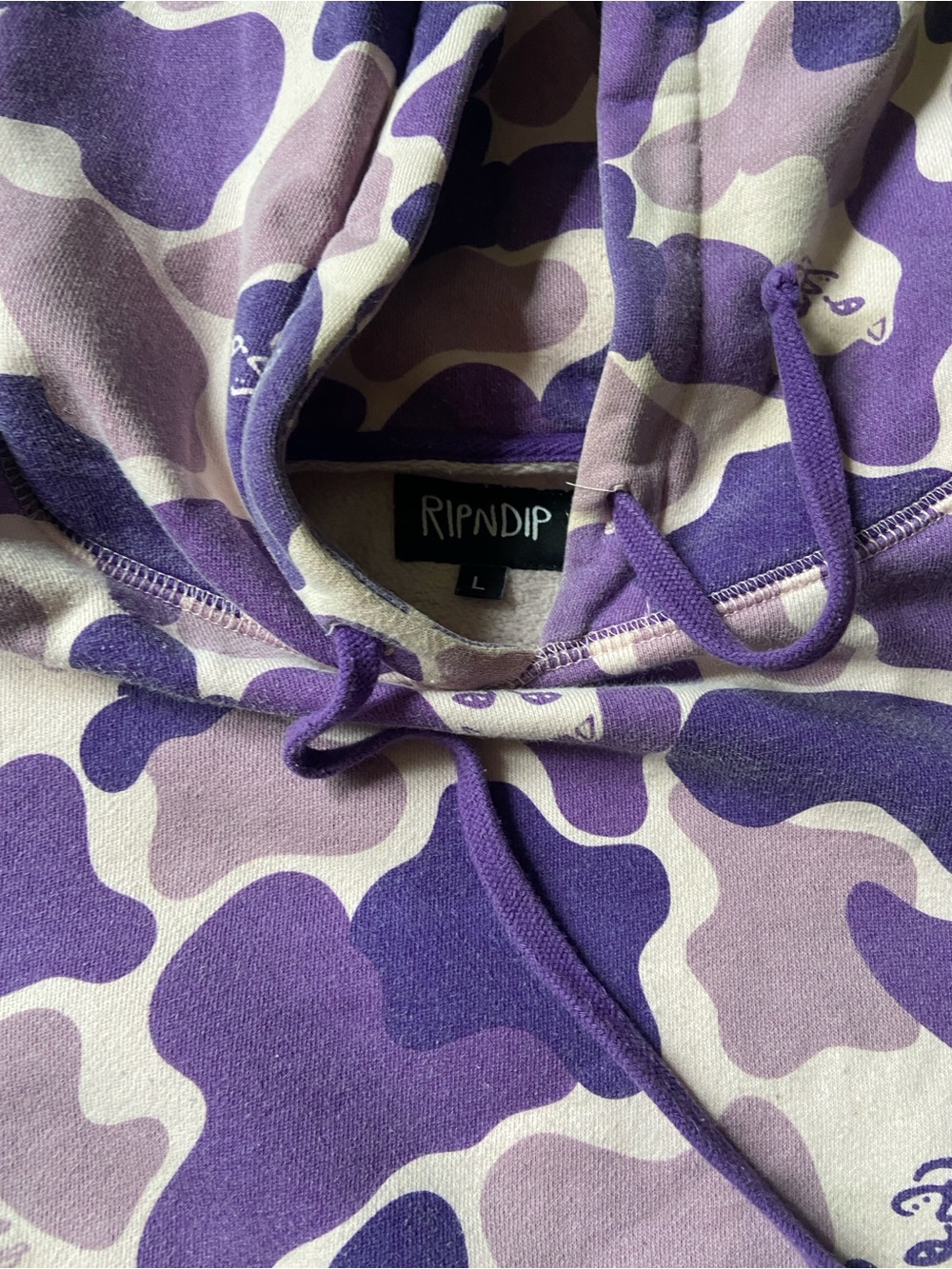 Ripndip Nermal Camo pullover hoodie